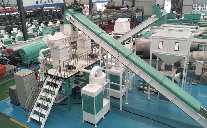 智能秸稈顆粒機生產線模型 智能秸稈顆粒機生產線模型