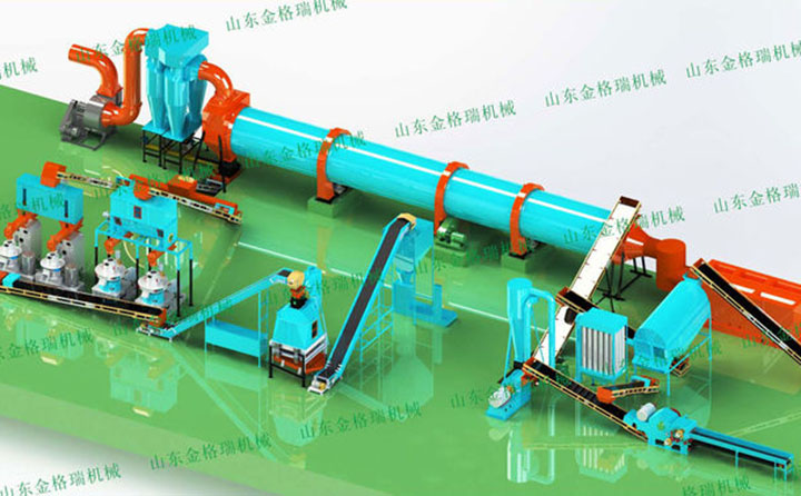 顆粒機生產線立體三維圖 顆粒機生產線立體三維圖